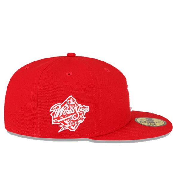 New Era York Yankees MLB 59Fifty Fitted Hat Side Patch World